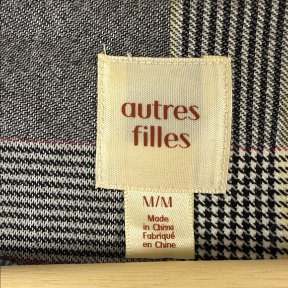 Autres Filles plaid blazer size medium - Picture 2 of 7